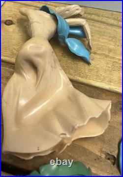 Vintage 1950s Marx Plastic Disney Prince Charming Figure Sleeping Beauty Horse
