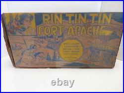 Vintage 1950s Marx Playset Rin Tin Tin Fort Apache 60mm Figures #3658