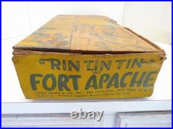 Vintage 1950s Marx Playset Rin Tin Tin Fort Apache 60mm Figures #3658