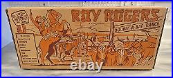 Vintage 1950s Marx Roy Rogers Double R Bar Ranch Play Set EMPTY BOX ONLY