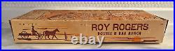 Vintage 1950s Marx Roy Rogers Double R Bar Ranch Play Set EMPTY BOX ONLY