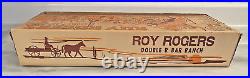 Vintage 1950s Marx Roy Rogers Double R Bar Ranch Play Set EMPTY BOX ONLY