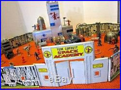 Vintage 1952 Marx Tom Corbett Space Academy Play Set In Box Not Complete Toy