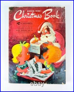 Vintage 1953 Sears Wishbook Christmas Catalog Tin Toys Marx Play Set Dolls Plush