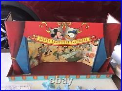 Vintage 1955 Marx Disney Television Playhouse Theater 30+ pcs Rare Script VG