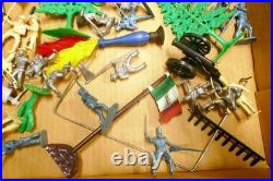 Vintage 1955 Marx Official Davy Crockett At The Alamo Playset No. 3544