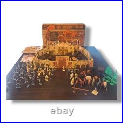 Vintage 1955 Marx Official Davy Crockett At The Alamo Playset No. 3544 RARE FIND