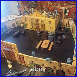 Vintage 1955 Marx Official Davy Crockett At The Alamo Playset No. 3544 RARE FIND