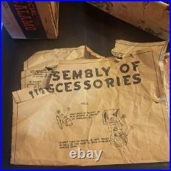 Vintage 1955 Marx Official Davy Crockett At The Alamo Playset No. 3544 RARE FIND