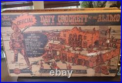 Vintage 1955 Marx Official Davy Crockett At The Alamo Playset No. 3544 RARE FIND