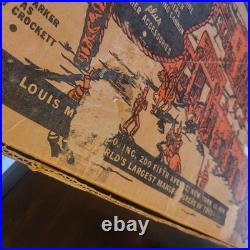 Vintage 1955 Marx Official Davy Crockett At The Alamo Playset No. 3544 RARE FIND