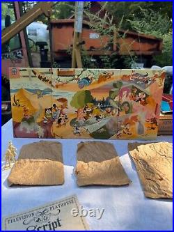 Vintage 1955 Marx Walt Disney Television Playhouse Brand New Unused In Box