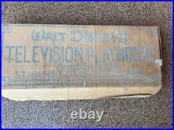 Vintage 1955 Marx Walt Disney Television Playhouse Brand New Unused In Box WOW