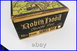 Vintage 1956 Complete Marx Robin Hood Castle Set 4723 Series 500 WithOriginal Box
