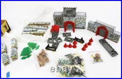 Vintage 1956 Complete Marx Robin Hood Castle Set 4723 Series 500 WithOriginal Box