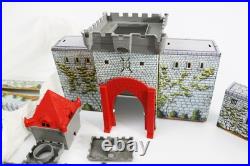 Vintage 1956 Complete Marx Robin Hood Castle Set 4723 Series 500 WithOriginal Box