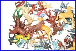 Vintage 1956 Marx Rin Tin Tin Fort Apache Series 1000 Western Play Set & Box