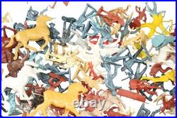 Vintage 1956 Marx Rin Tin Tin Fort Apache Series 1000 Western Play Set & Box