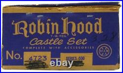 Vintage 1956 Marx Robin Hood Sherwood Forest Medieval Castle Playset withBox