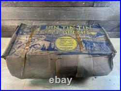 Vintage 1956 Marx Toys Rin Tin Tin Fort Apache Playset with Box