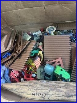 Vintage 1956 Marx Toys Rin Tin Tin Fort Apache Playset with Box