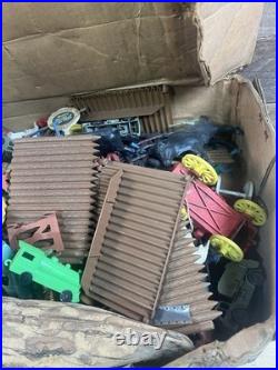 Vintage 1956 Marx Toys Rin Tin Tin Fort Apache Playset with Box