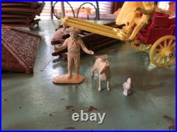 Vintage 1956 Marx Toys Rin Tin Tin Fort Apache Playset with Box. WOW