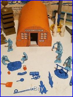 Vintage 1958 Marx I. G. Y. Arctic Satellite Base Playset 1958-59 Htf Rare