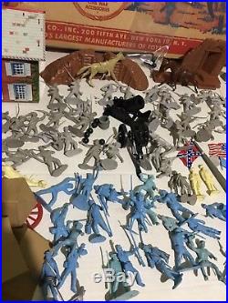 Vintage 1959 Marx Sears Battle Of The Blue And Gray Play Set #4658 Instructions