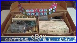 Vintage 1959 Marx Sears Battle Of The Blue And Gray Play Set #4760 Boxed 1 Owner