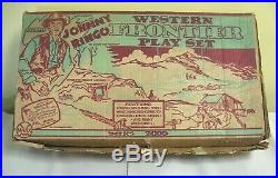 Vintage 1960 Marx Johnny Ringo Playset Frontier Mining Town TV Western Toy Rare