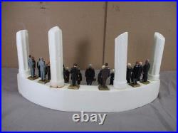 Vintage 1960's MARX Presidents Figures with Display Stand Complete Set of 35