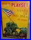 Vintage 1960's Marx HO-Scale WW2 Sands of Iwo Jima EMPTY Playset Box