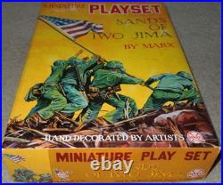 Vintage 1960's Marx HO-Scale WW2 Sands of Iwo Jima EMPTY Playset Box