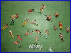 Vintage 1960's Marx Miniature Play Set Fort Apache IN ORIGINAL BOX