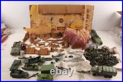 Vintage 1960's Marx Sears D Day Army Play Set