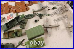 Vintage 1960's Marx Sears D Day Army Play Set