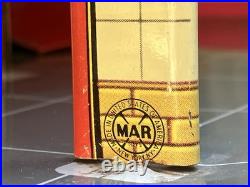Vintage 1960's Marx Tin Litho Day & Nite Gas Service Station Center Lubritorium