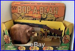 Vintage 1960s BOP A BEAR BY MARX BATTERY POWERED BEAR