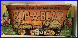 Vintage 1960s BOP A BEAR BY MARX BATTERY POWERED BEAR