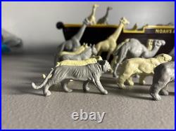 Vintage 1960s Louis Marx Noah's Ark Swansea Wales Playset 20 Animals Incomplete Vintage 1960s Louis Marx Noah's Ark Swansea Wales Playset 20 Animals Incomplete