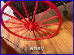 Vintage 1960s MARX JOHNNY WEST Covered wagon horse & harness boxed 4434 Play set