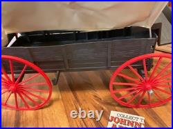 Vintage 1960s MARX JOHNNY WEST Covered wagon horse & harness boxed 4434 Play set