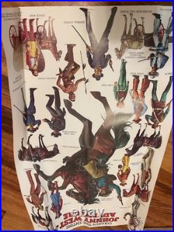 Vintage 1960s MARX JOHNNY WEST Covered wagon horse & harness boxed 4434 Play set