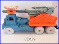 Vintage 1960s Marx Big Shot Atomic Canon Truck