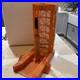 Vintage 1960s Marx Moon Base Rocket Launcher And Gantry Complete And Working