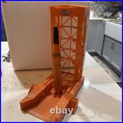 Vintage 1960s Marx Moon Base Rocket Launcher And Gantry Complete And Working