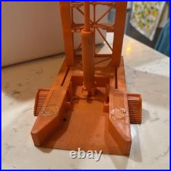 Vintage 1960s Marx Moon Base Rocket Launcher And Gantry Complete And Working