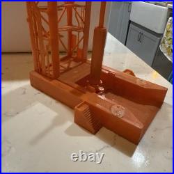 Vintage 1960s Marx Moon Base Rocket Launcher And Gantry Complete And Working