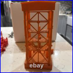 Vintage 1960s Marx Moon Base Rocket Launcher And Gantry Complete And Working